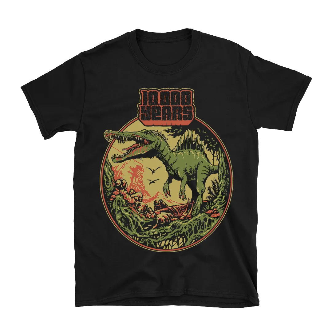 10,000 Years - Spinosaurus T-Shirt - Black