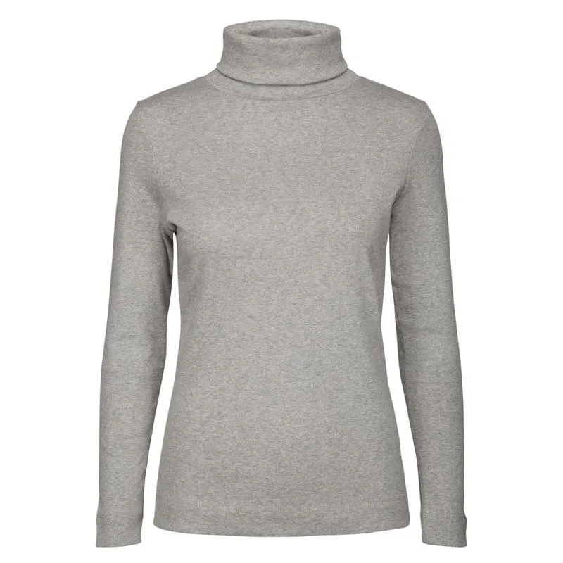 Agnes Long-sleeved T-shirt in Fog