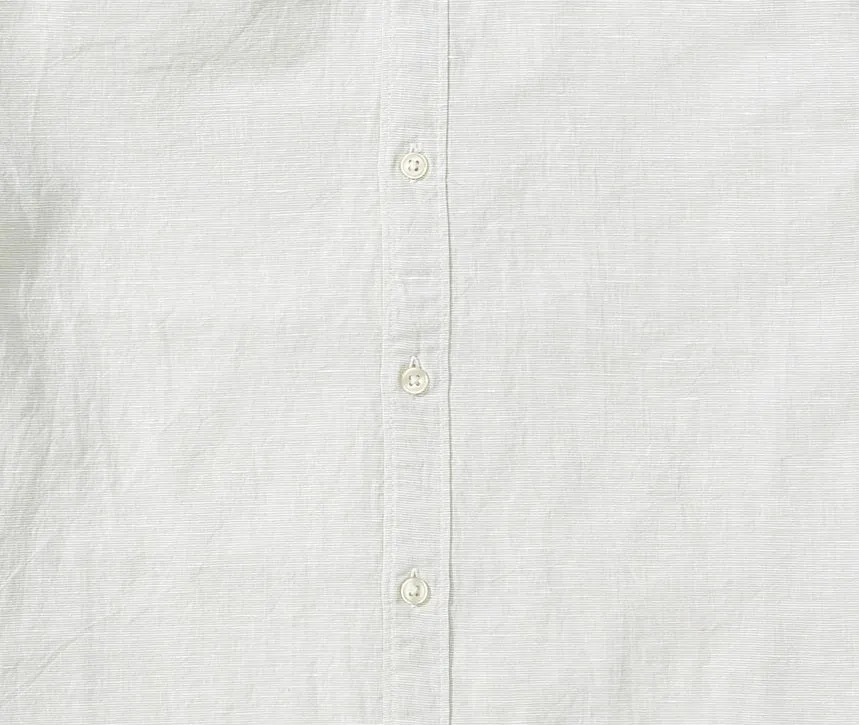 Alexander  - Light Gray Crosshatch Short Sleeve Shirt