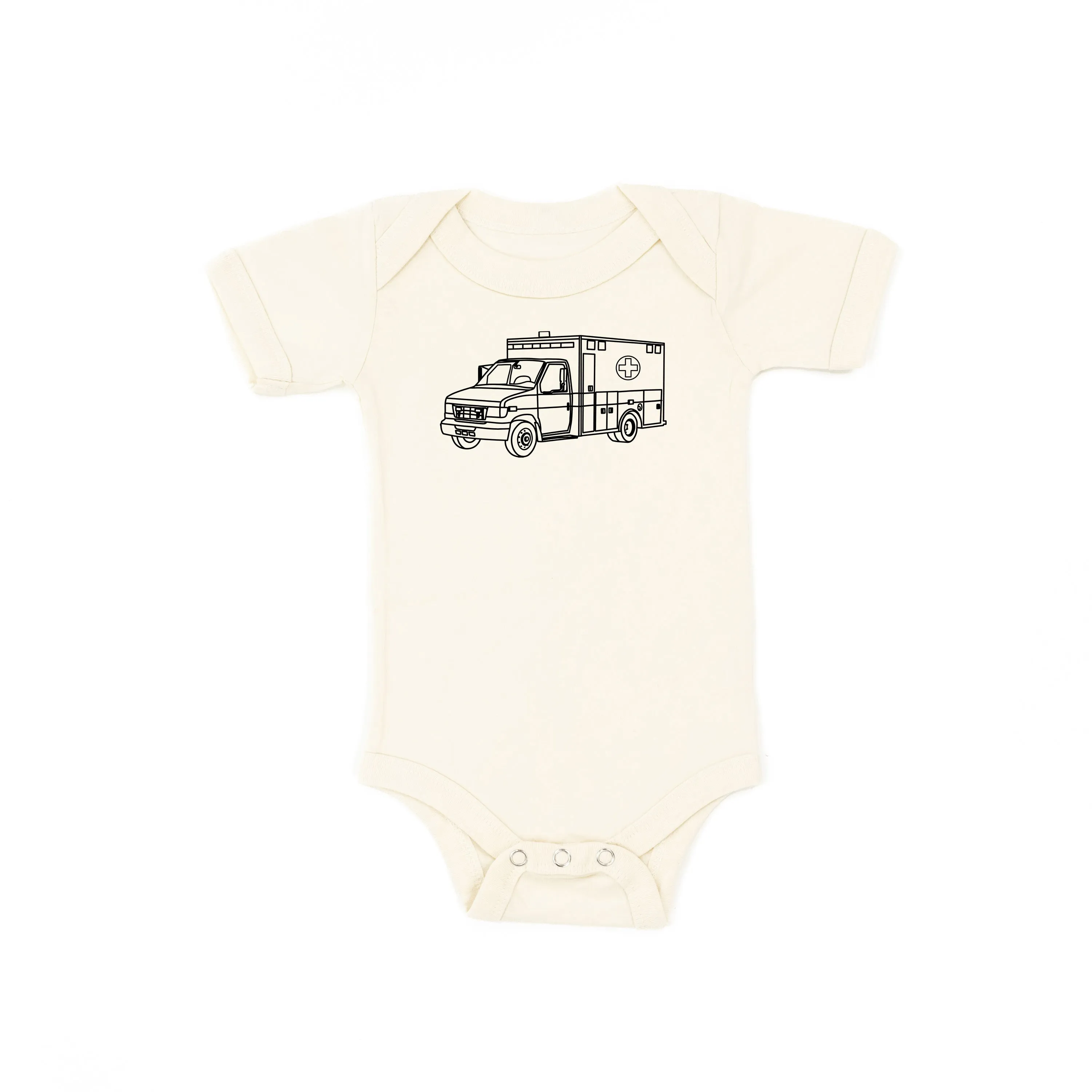 AMBULANCE - Minimalist Design - Short Sleeve Child Shirt