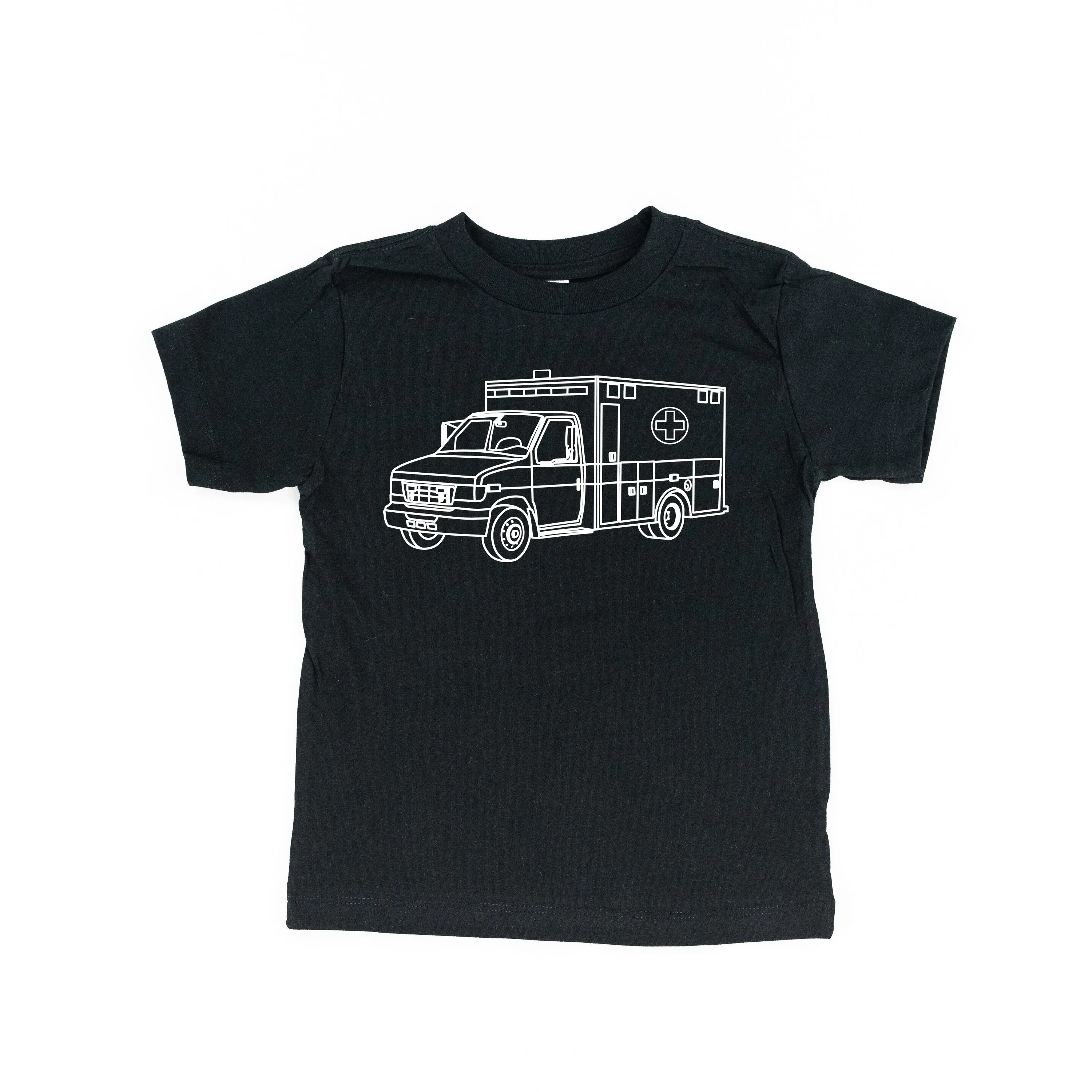 AMBULANCE - Minimalist Design - Short Sleeve Child Shirt