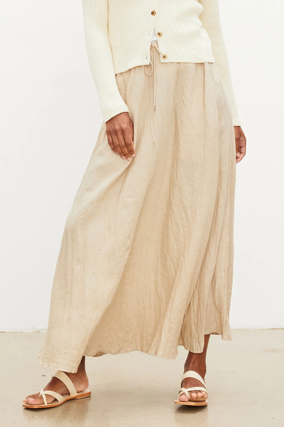 BAILEY LINEN MAXI SKIRT