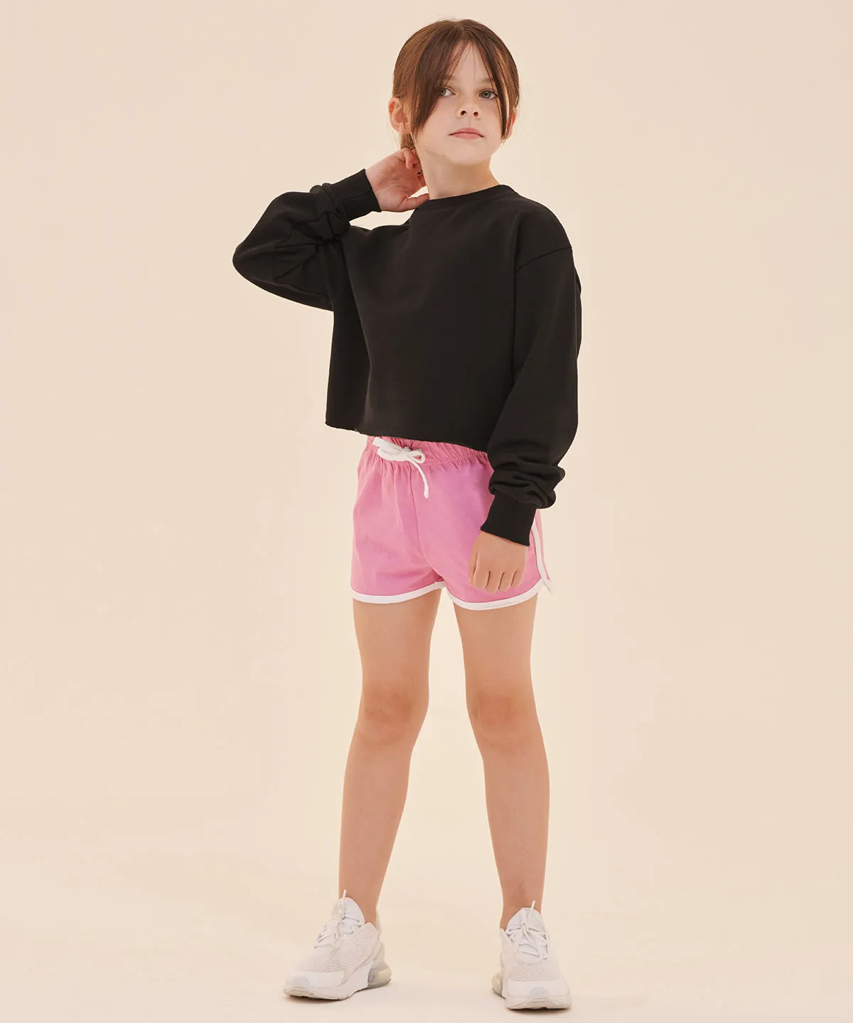 Black/White - Kids retro shorts