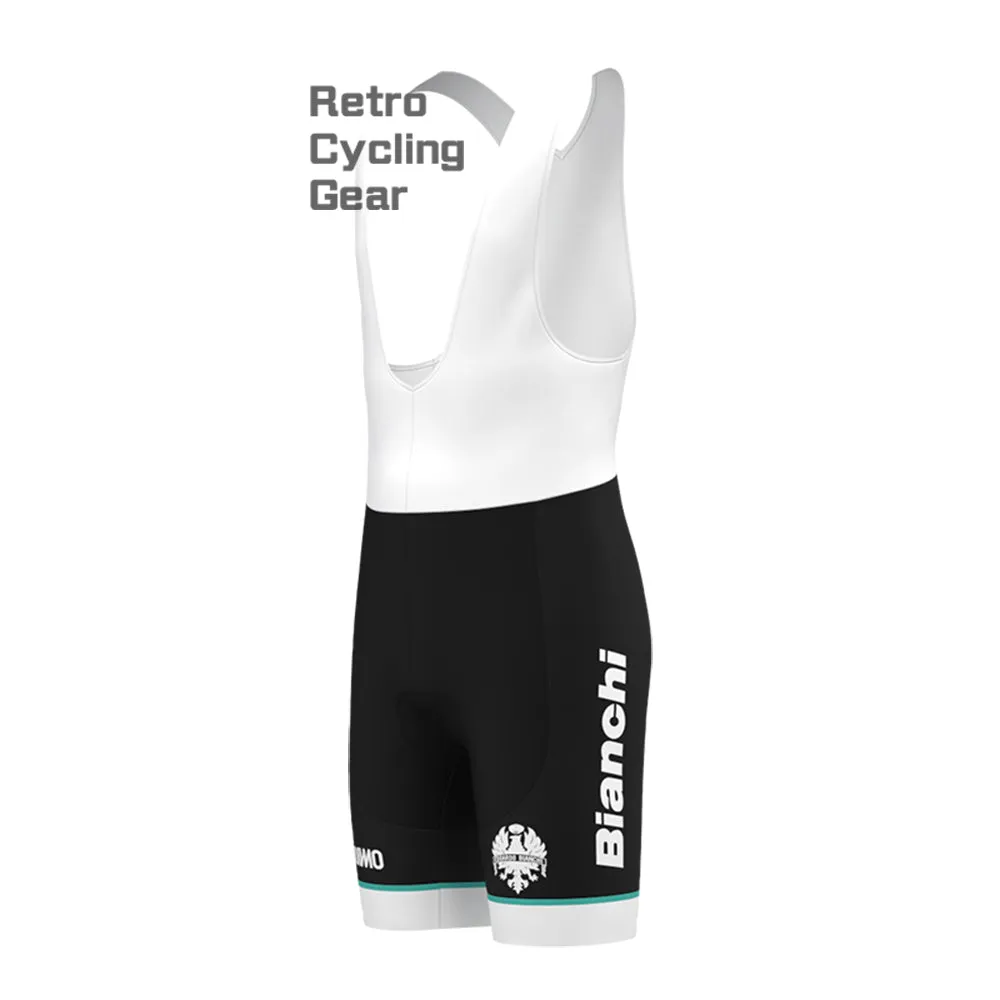 blue Bianchi Bib Cycling Shorts