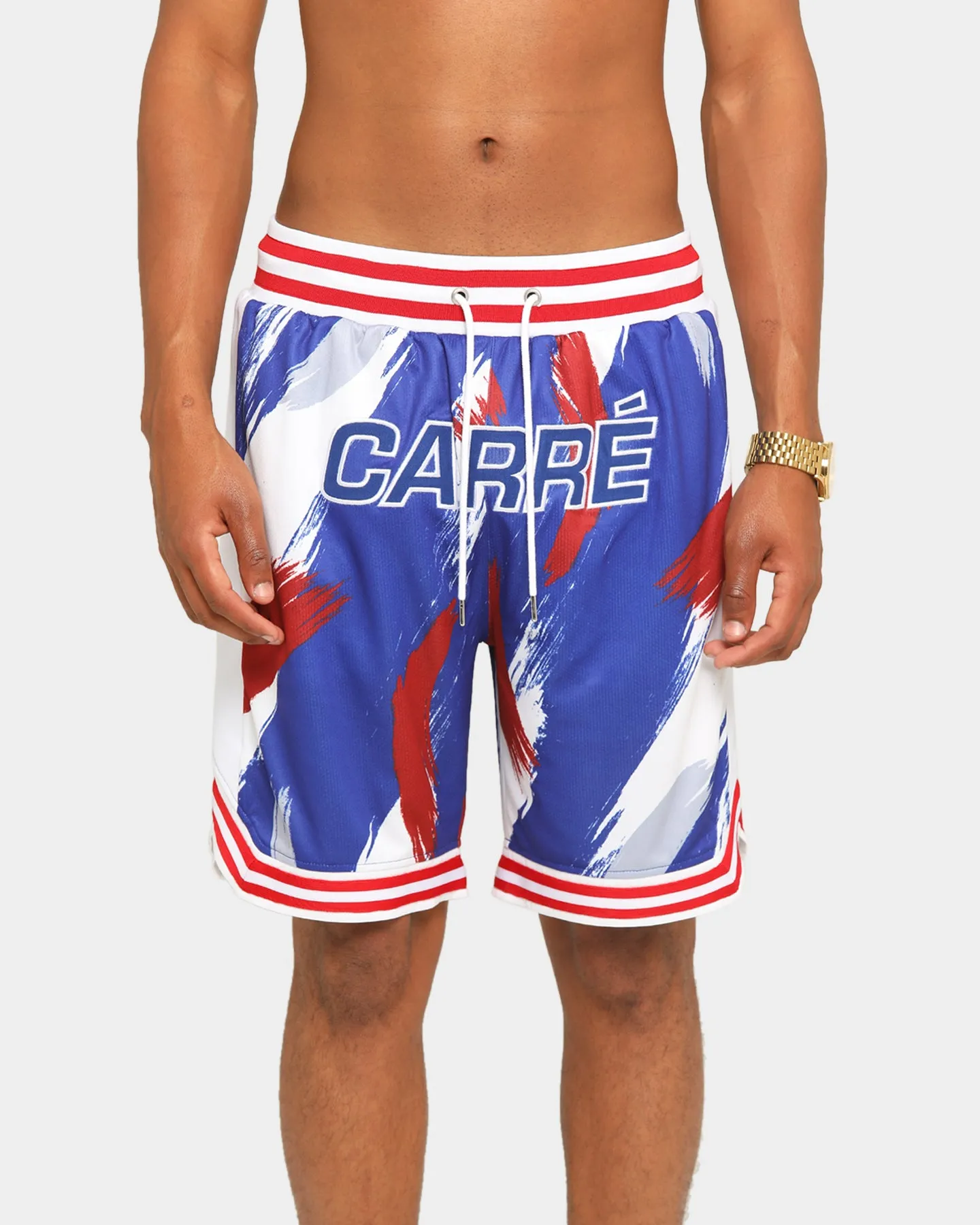 Carré Men's Retro Ball Short Black/White/Red