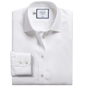 Charles Tyrwhitt Twill 100% Cotton Slim Premium Shirt