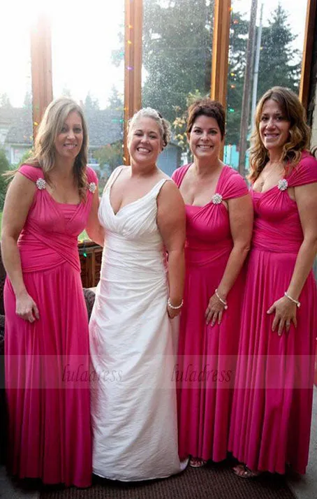 chiffon bridesmaid dress,Long bridesmaid dresses