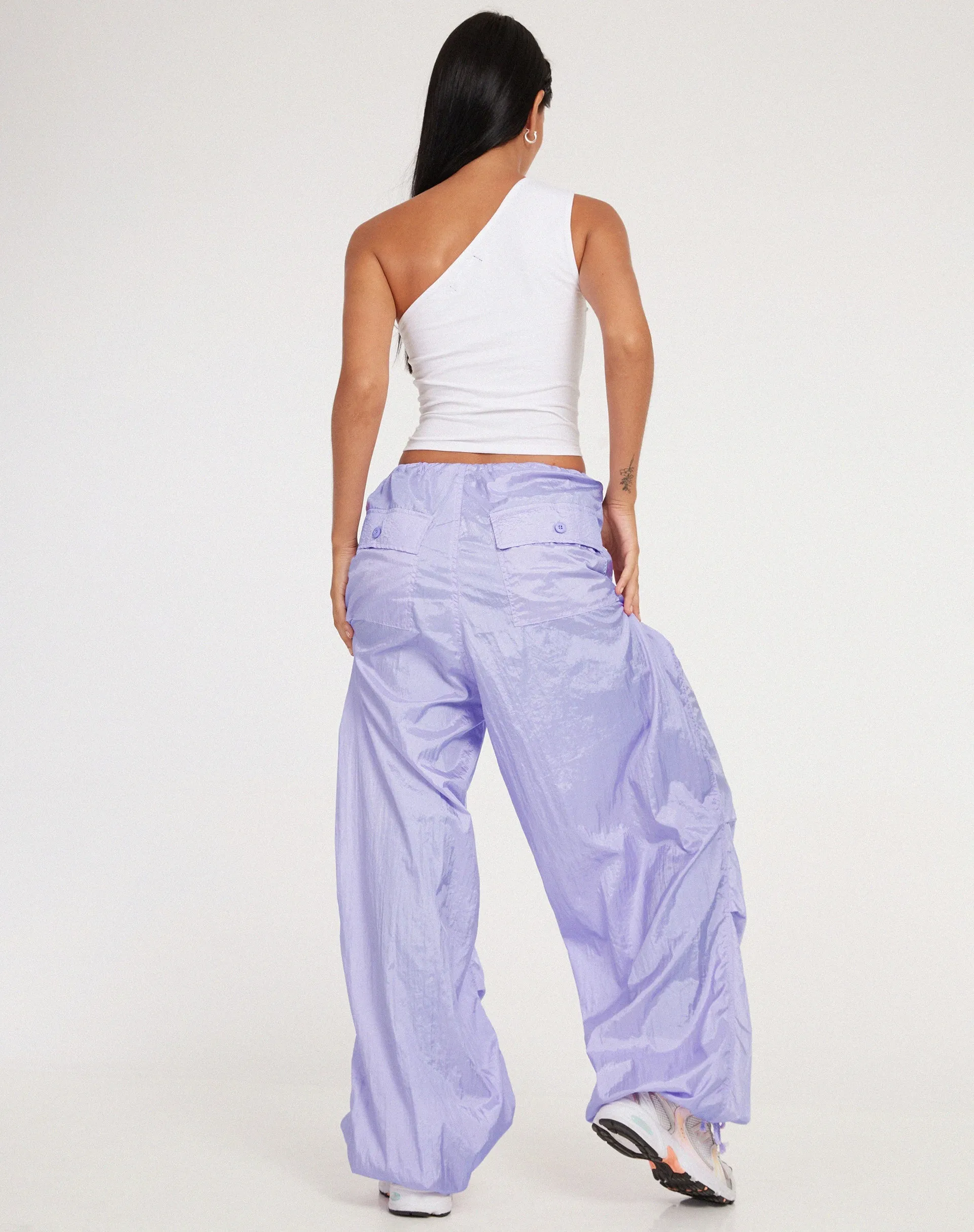 Chute Trouser in Parachute Lilac