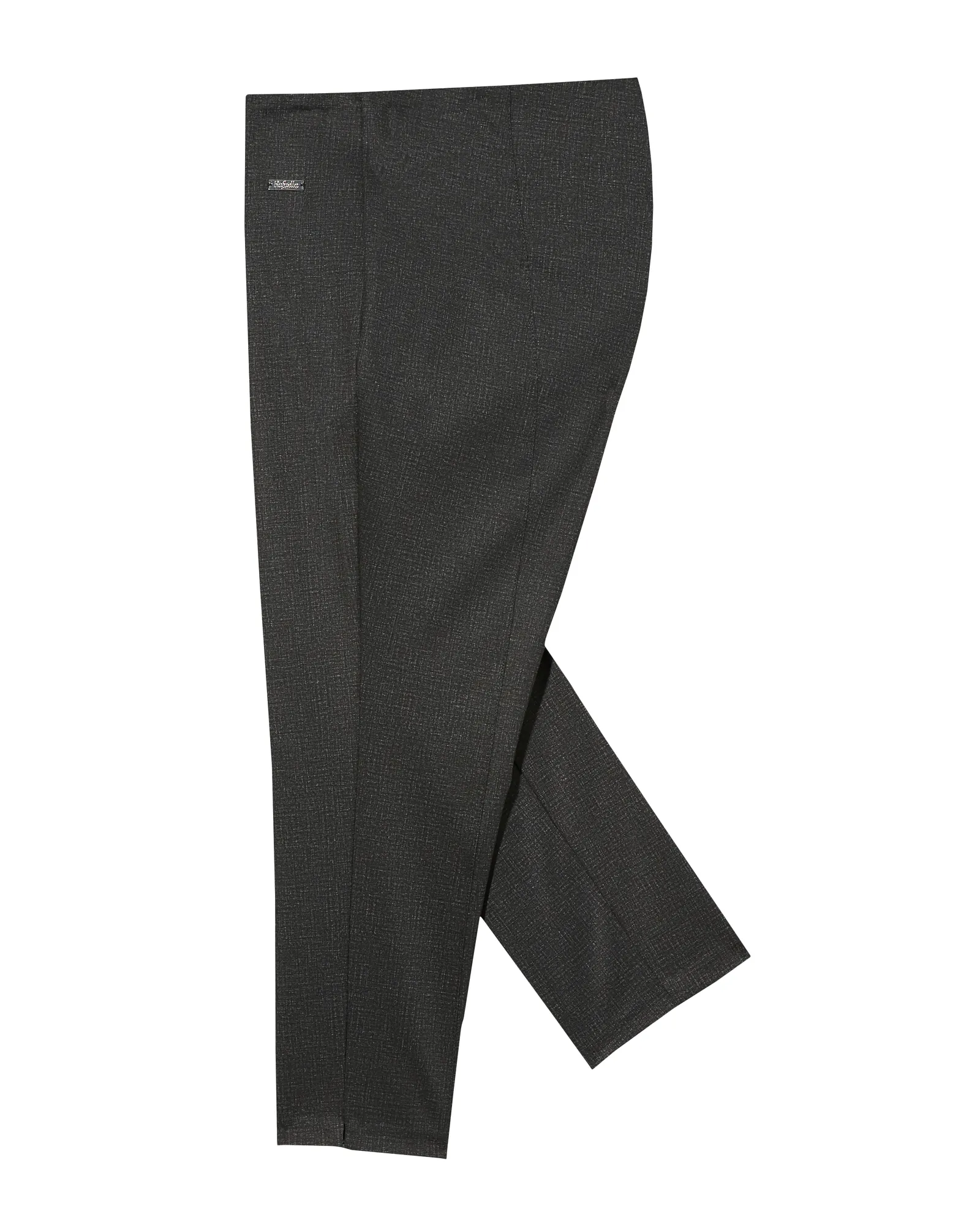 Crosby Printed Ponte Pant | Black / Charcoal Grey