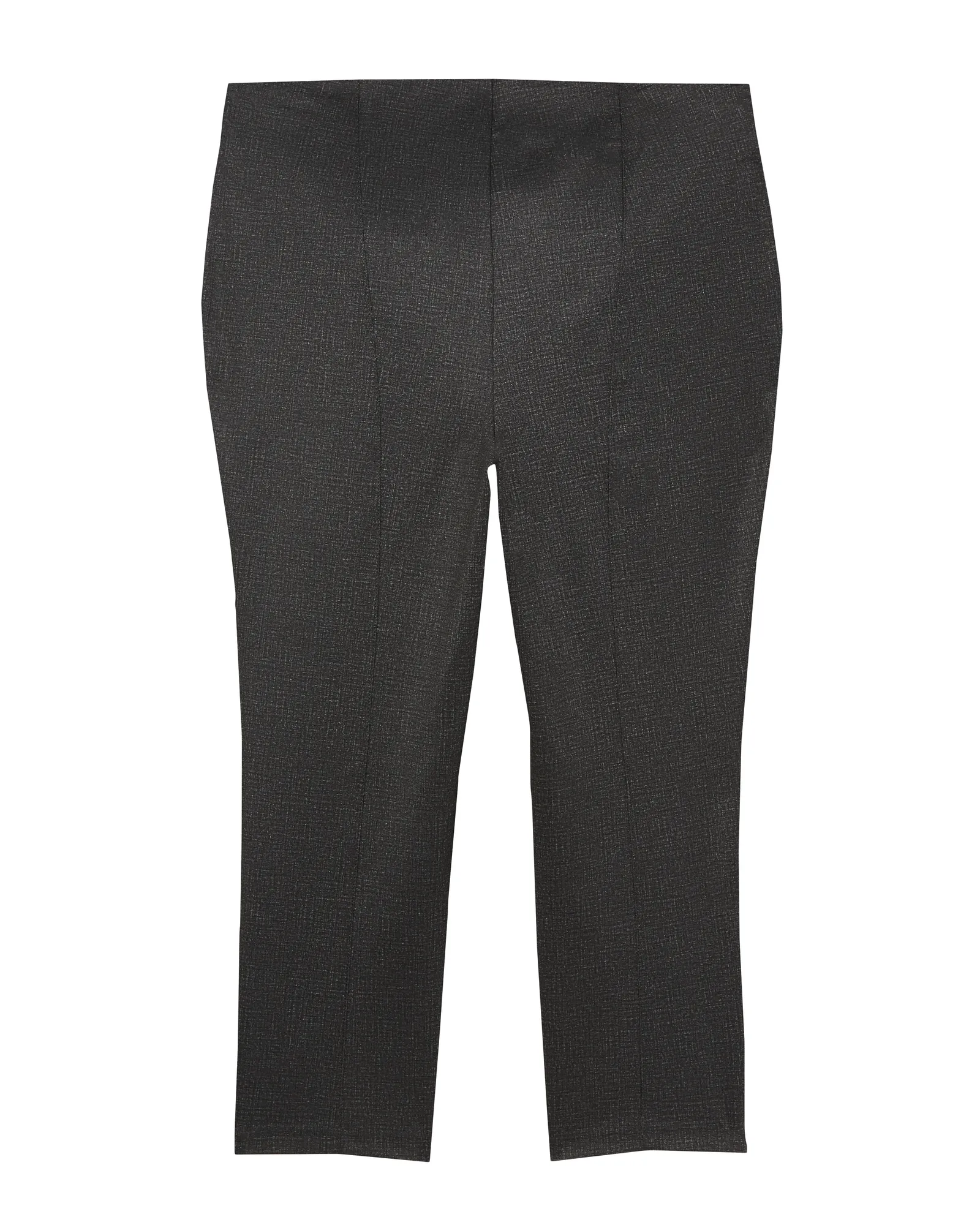 Crosby Printed Ponte Pant | Black / Charcoal Grey