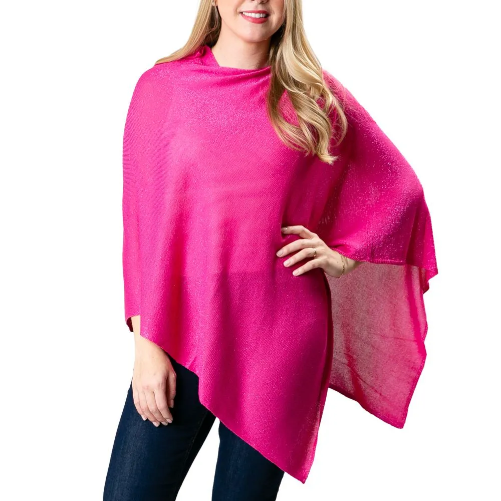 Elsa Metallic Poncho