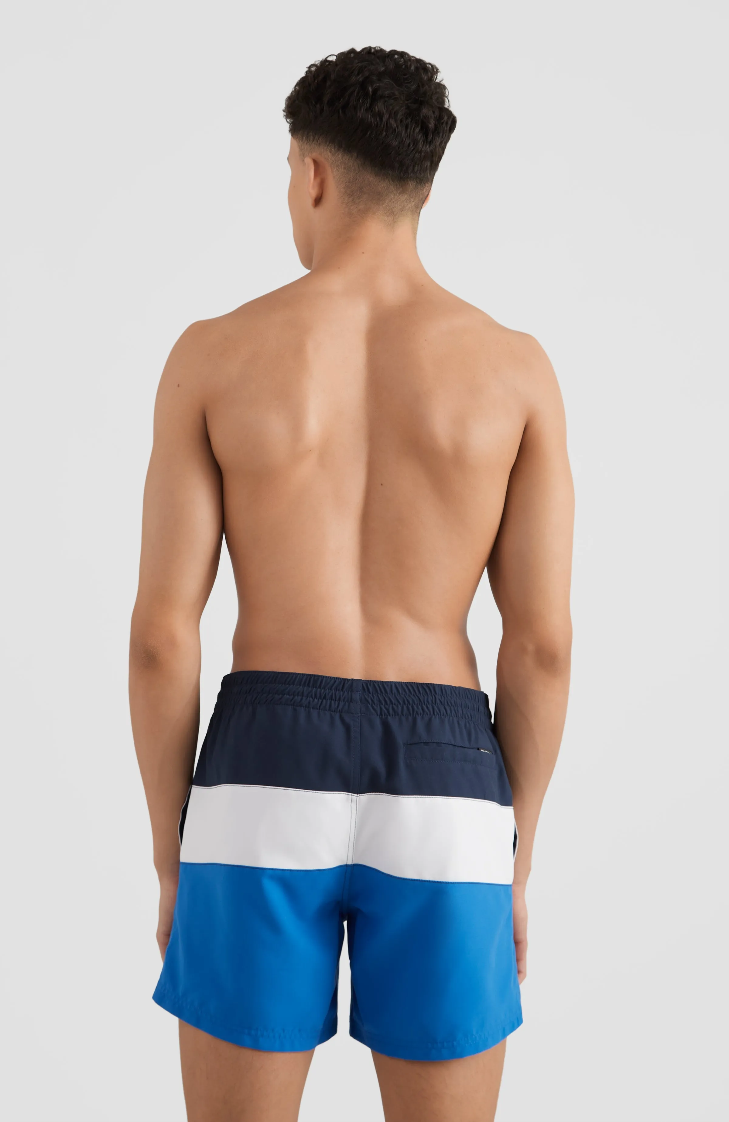 Frame Block Swim Shorts | Blue Multi 9