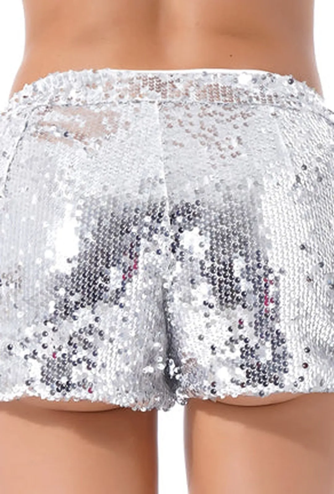 GAIA - RETRO SEQUINS SHORT SHORTS