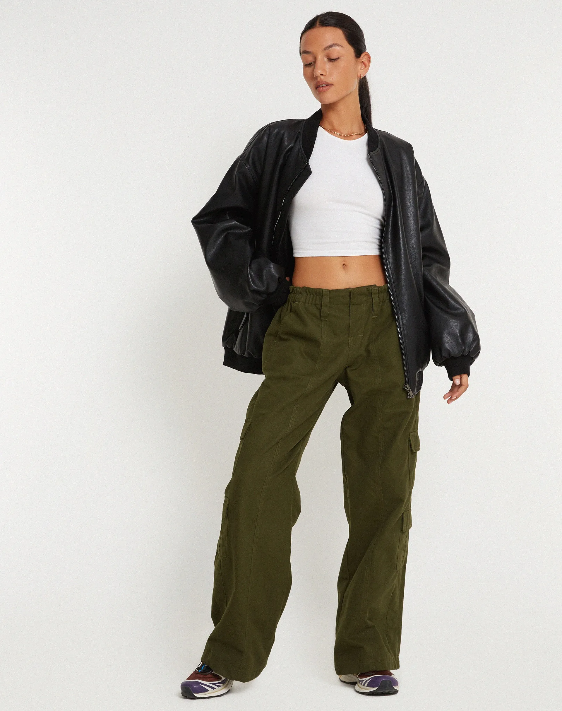 Hansa Cargo Trouser in Panama Dark Olive