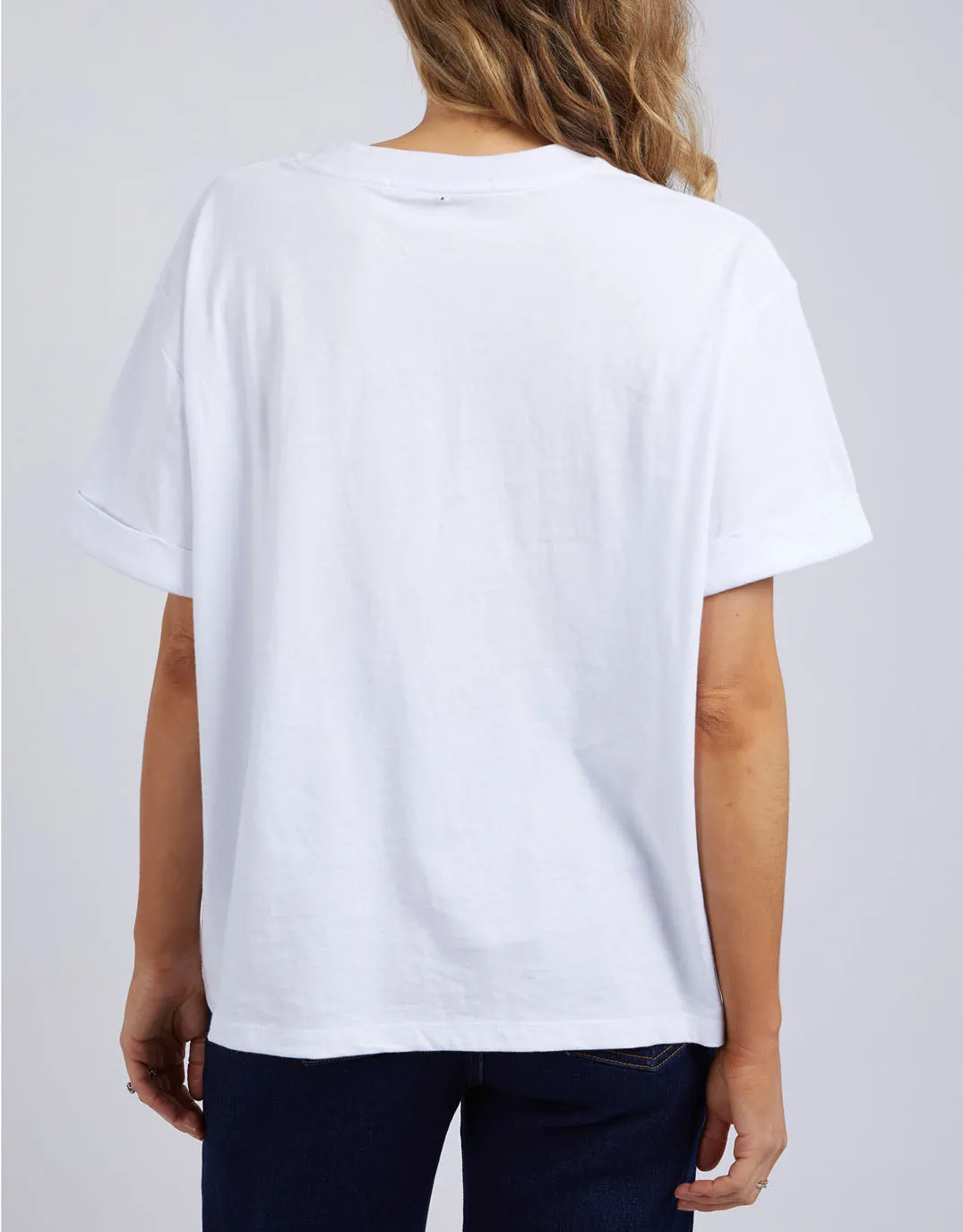 Huntleigh Oversized Tee - White