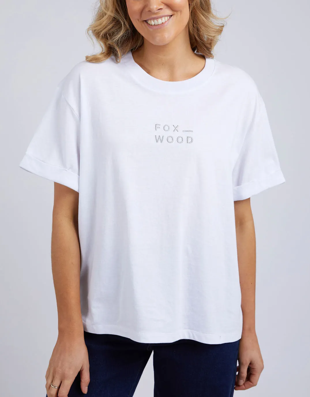 Huntleigh Oversized Tee - White