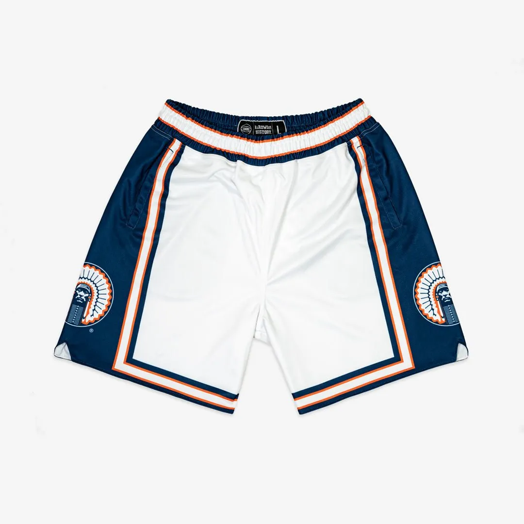 Illinois Fighting Illini 1988-1989 Retro Shorts