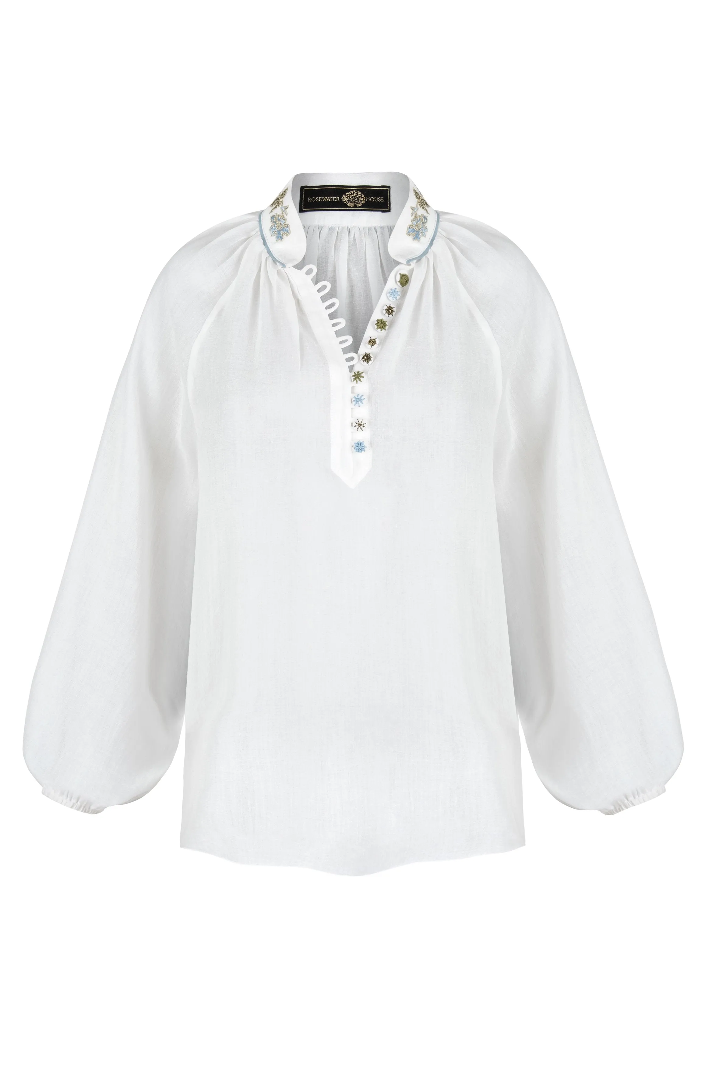 Ivy Blouse - White by RosewaterHouse