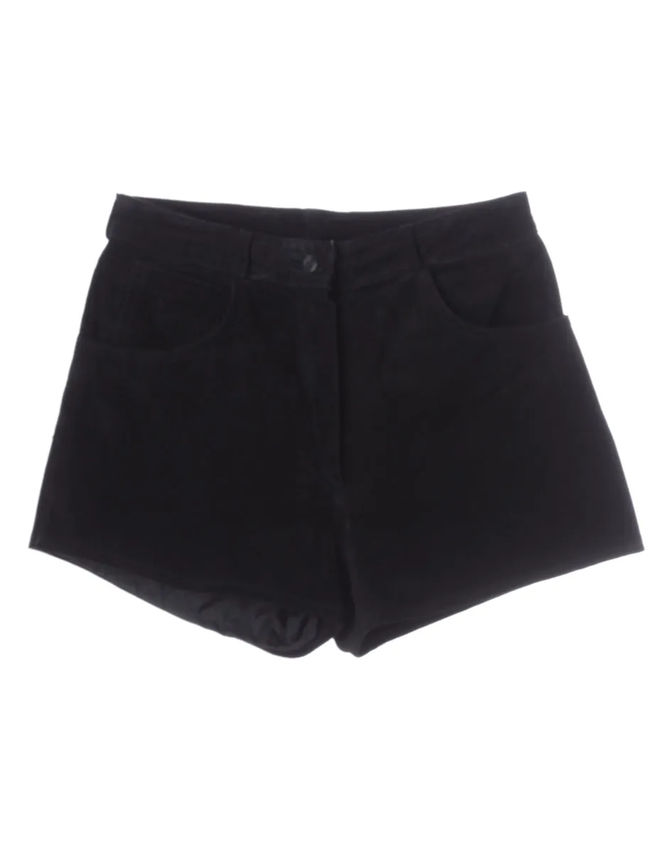 Label Naomi Suede Shorts - W26