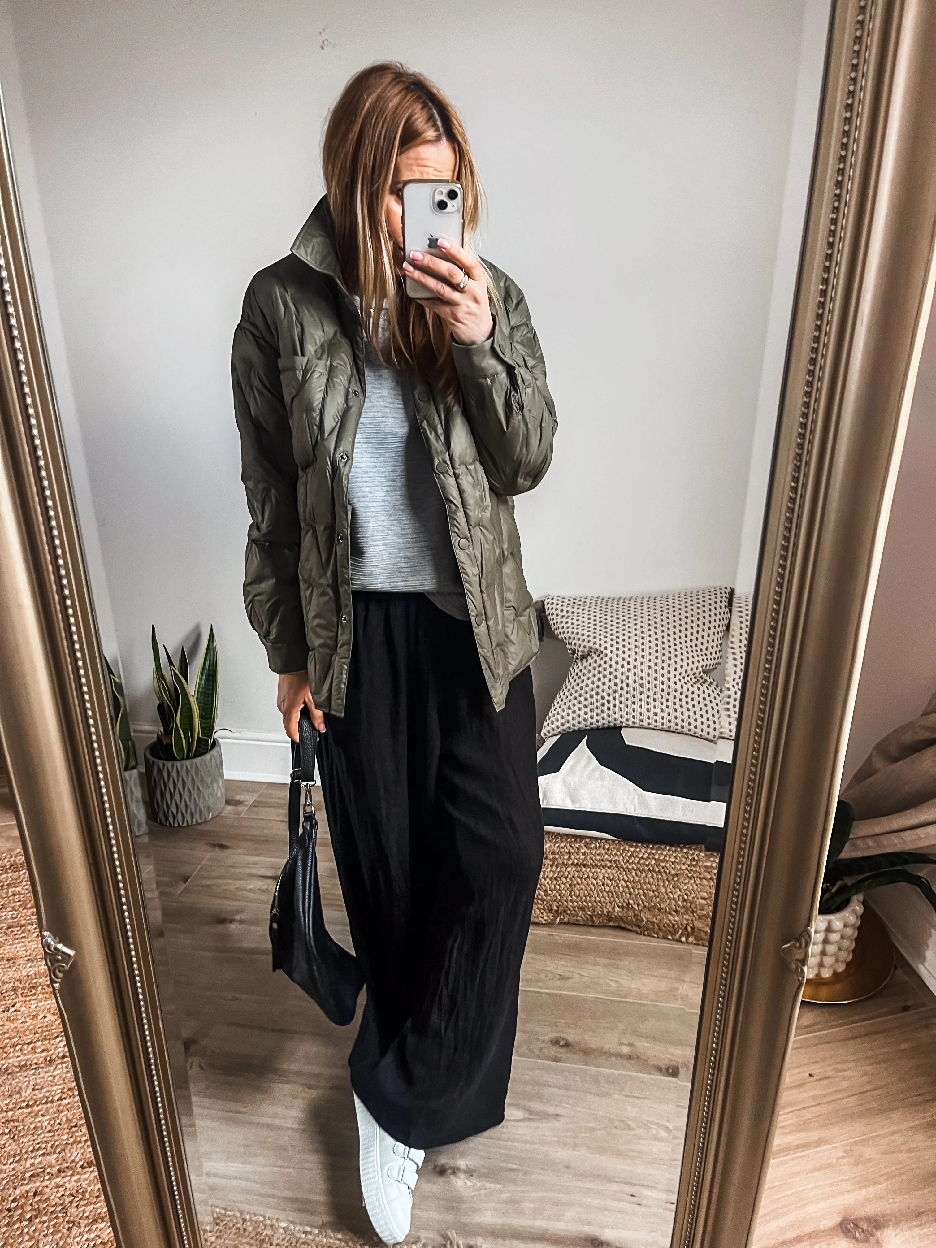 Linen Wide Leg Trousers