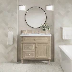 Lorelai 36" Single Vanity in Whitewashed Oak