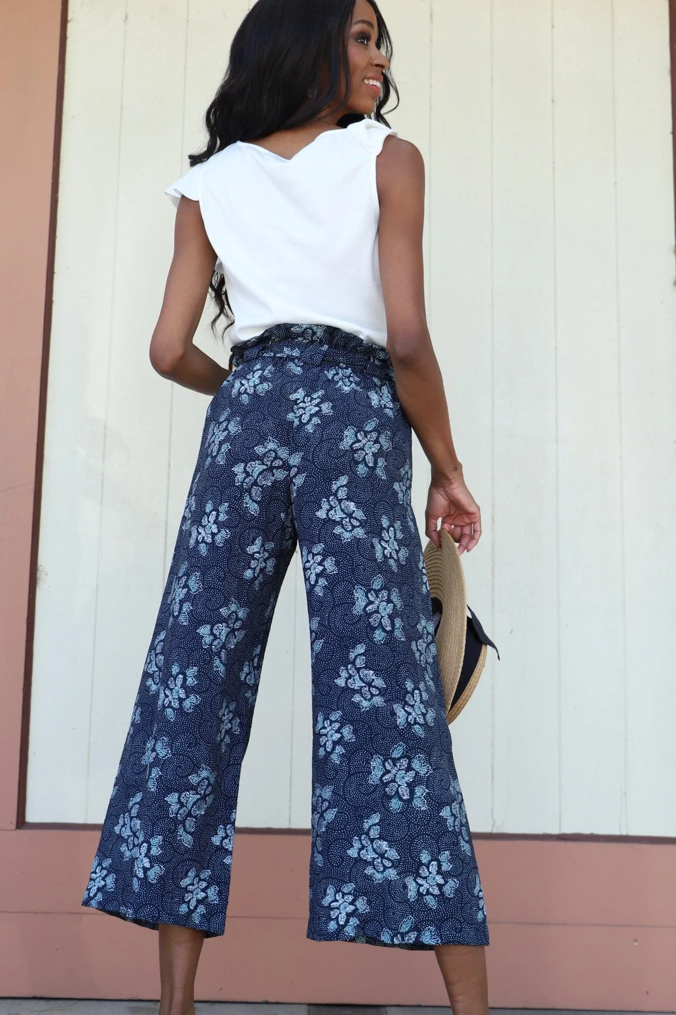 Lucas Wide Leg Pants - Bali