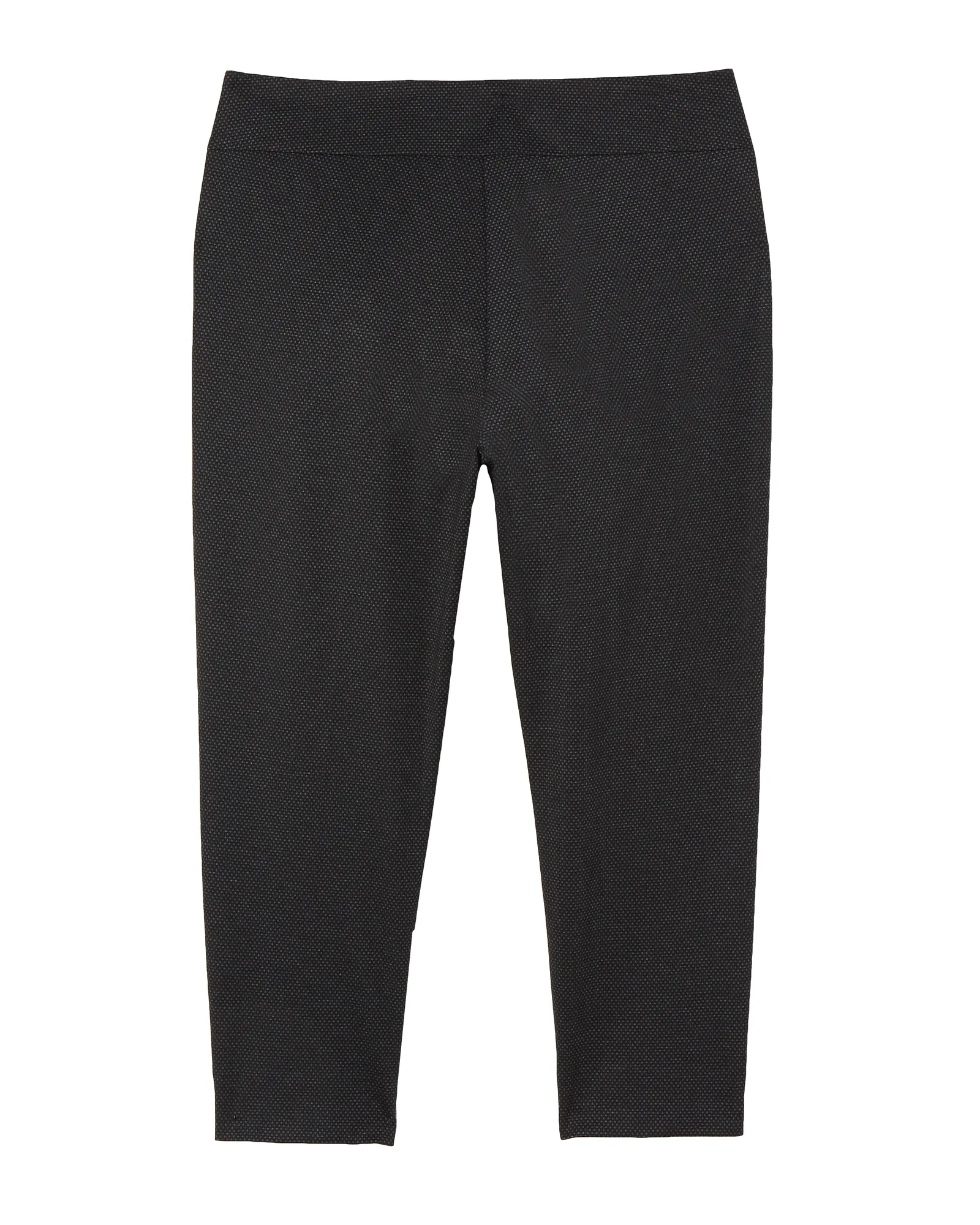 Lugo Patterned Ankle Pant | Black / Charcoal Grey