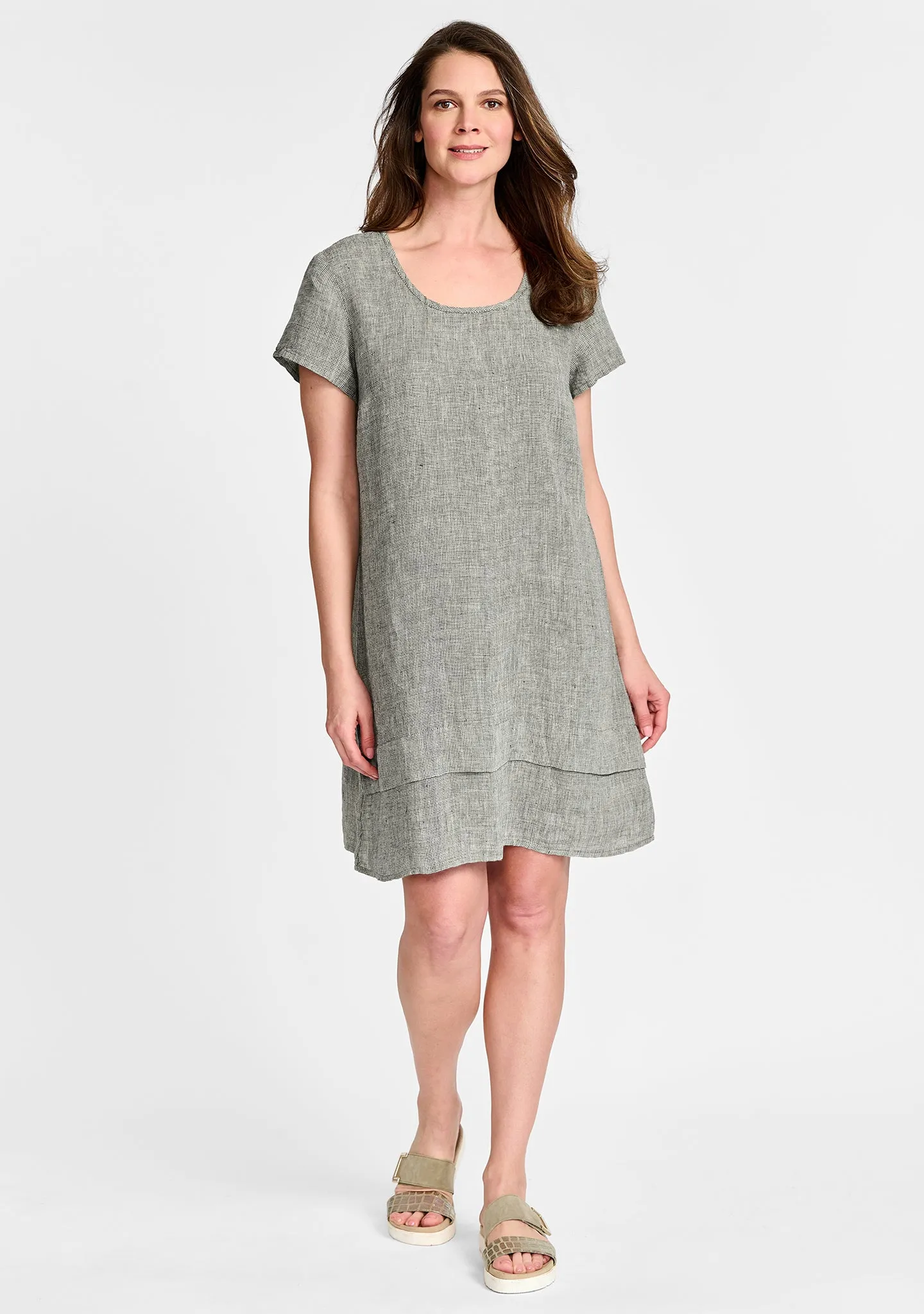 One Tuck Wonderful - Linen Dress - FINAL SALE