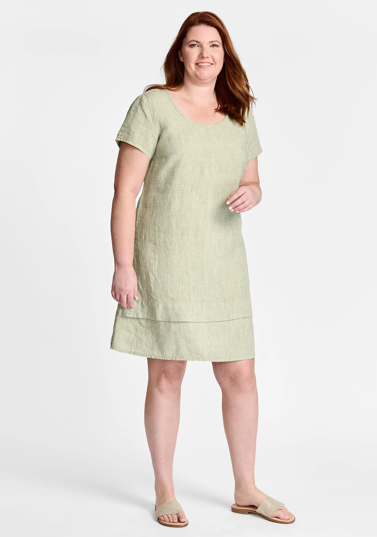 One Tuck Wonderful - Linen Dress - FINAL SALE