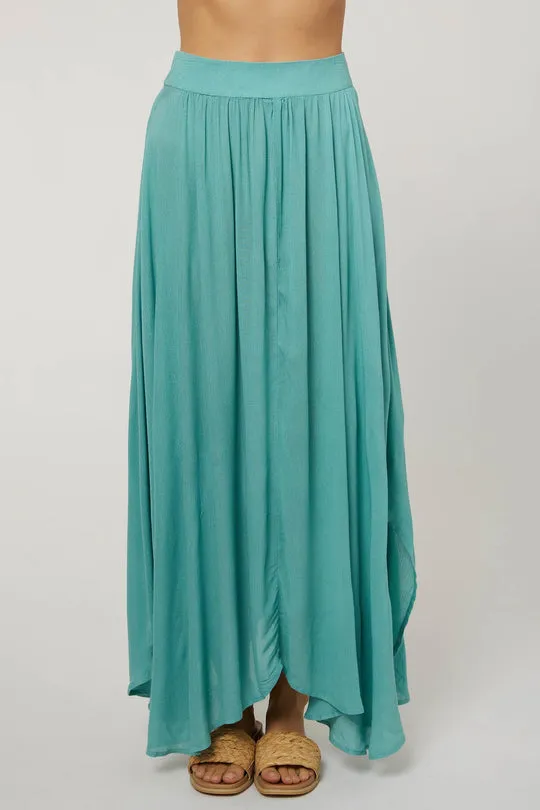 O'Neill Marni Solid Skirt-Teal