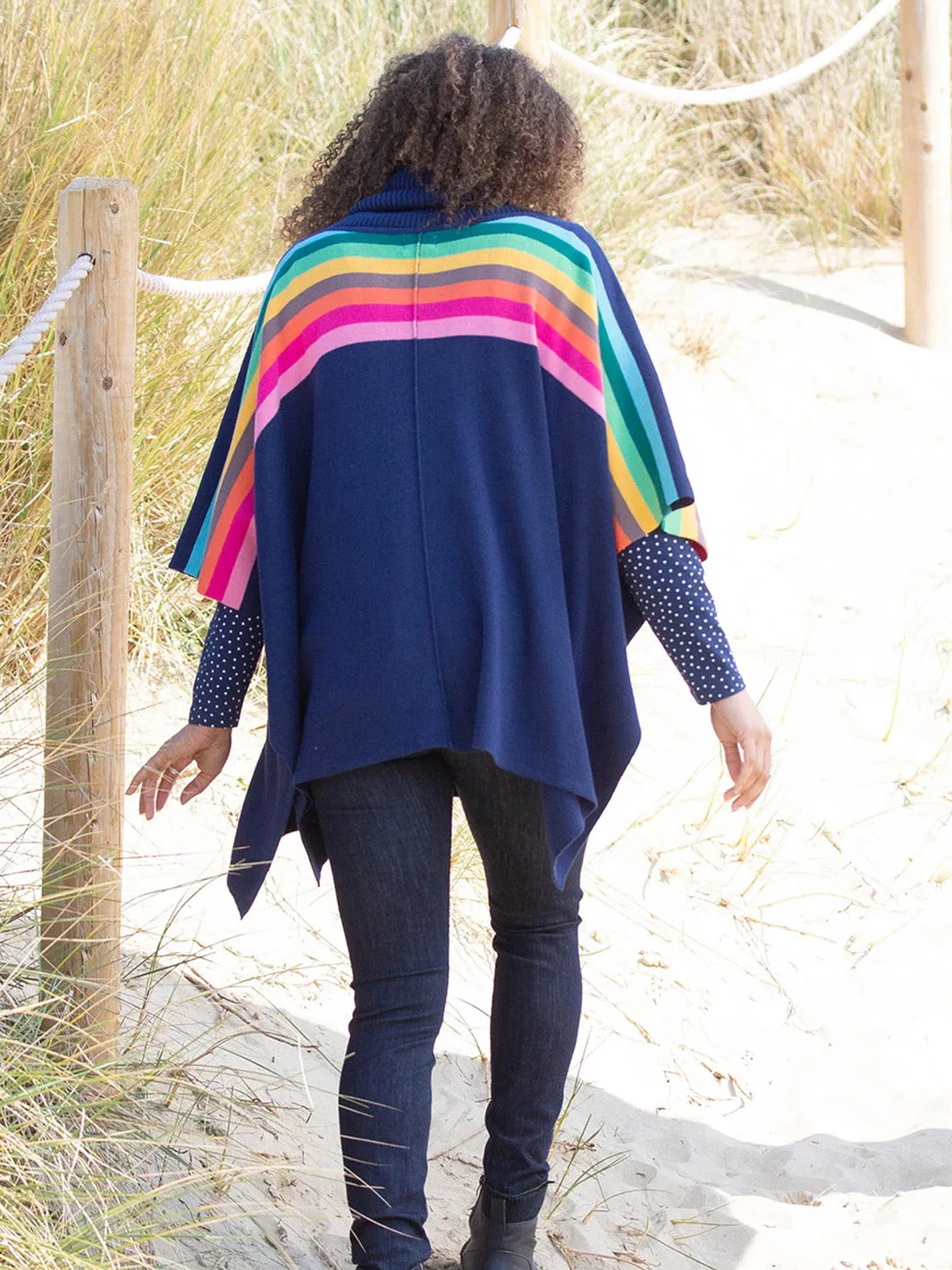 Poole knit poncho