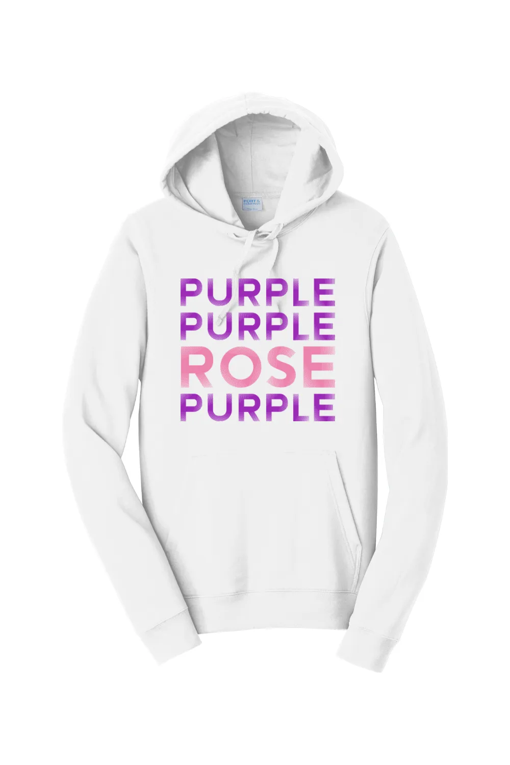 Purple Purple Rose Purple - Advent Hoodie Sweatshirt