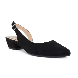 Ramsey Heel in Black Suede