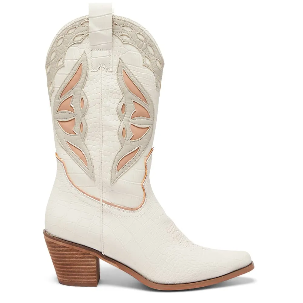 Rodeo Boot in Bone