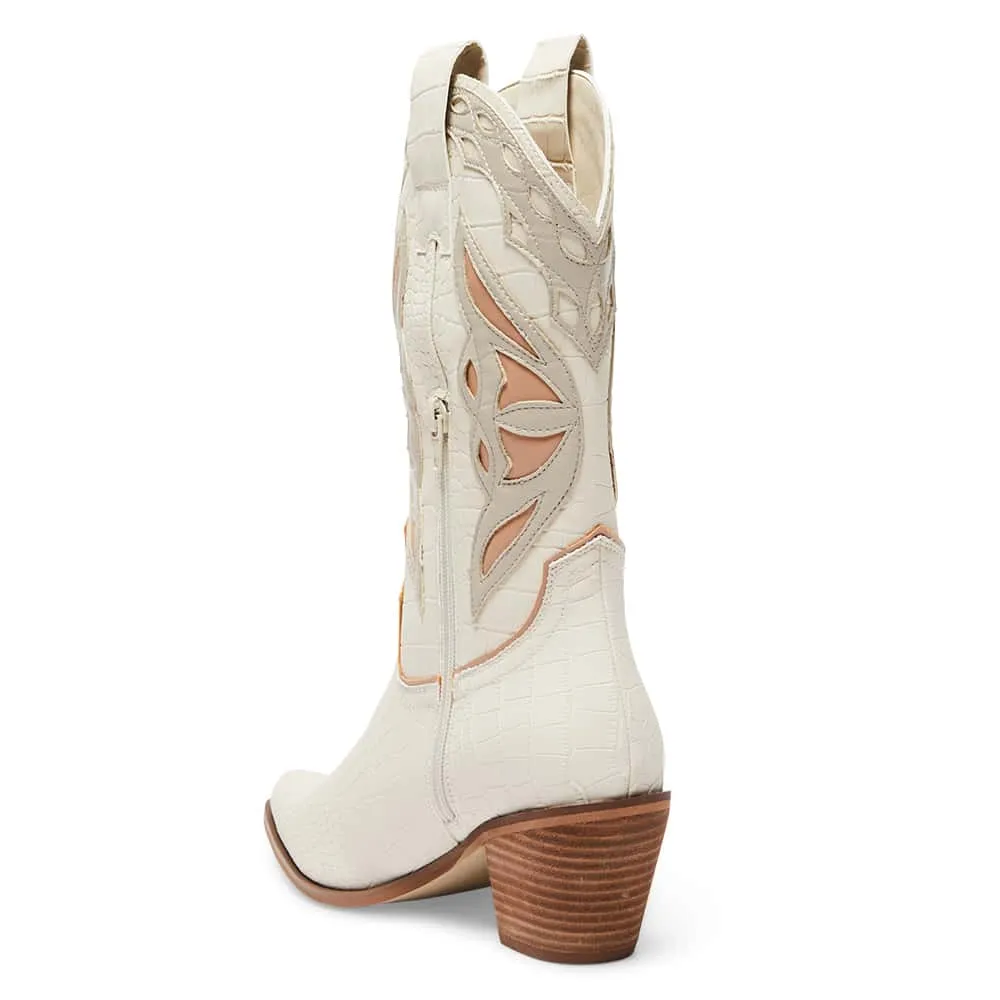 Rodeo Boot in Bone