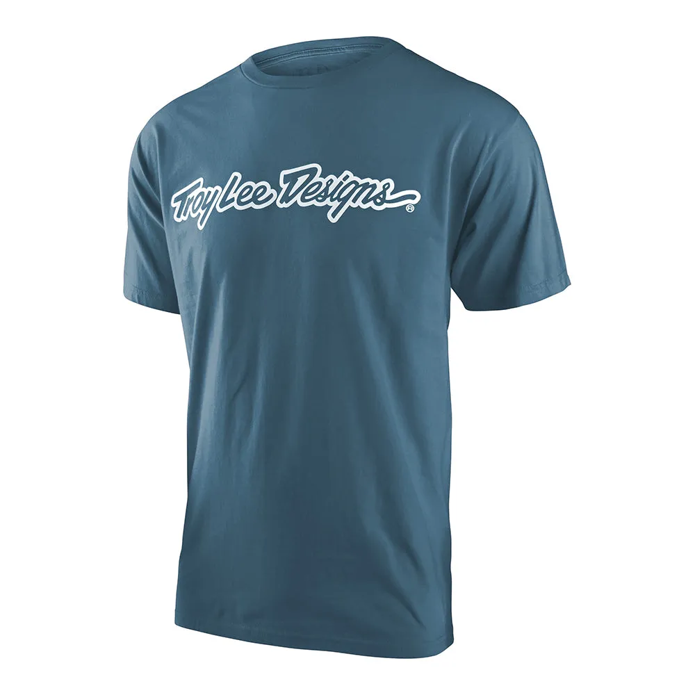 Short Sleeve Tee Signature Slate