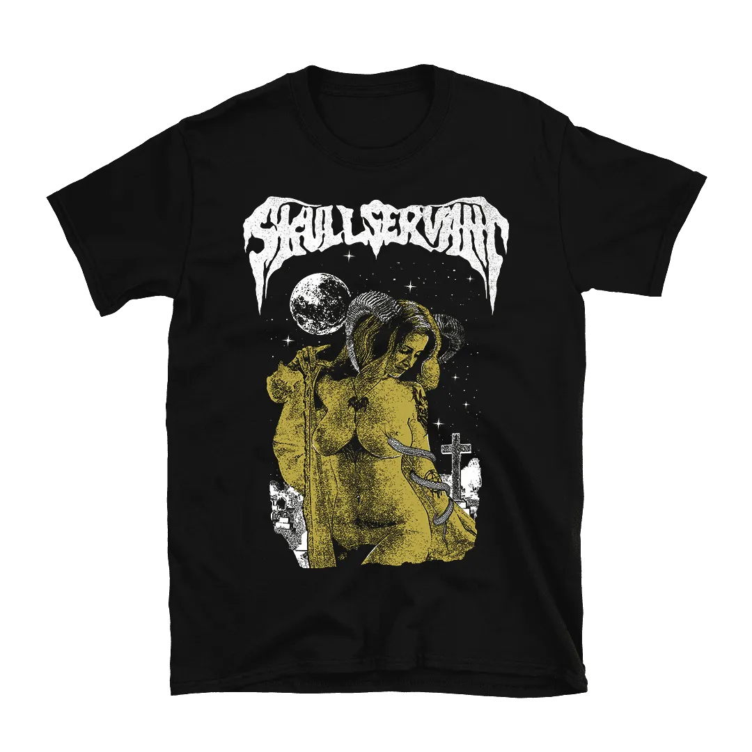 Skull Servant - Serpent Priestess T-Shirt - Black