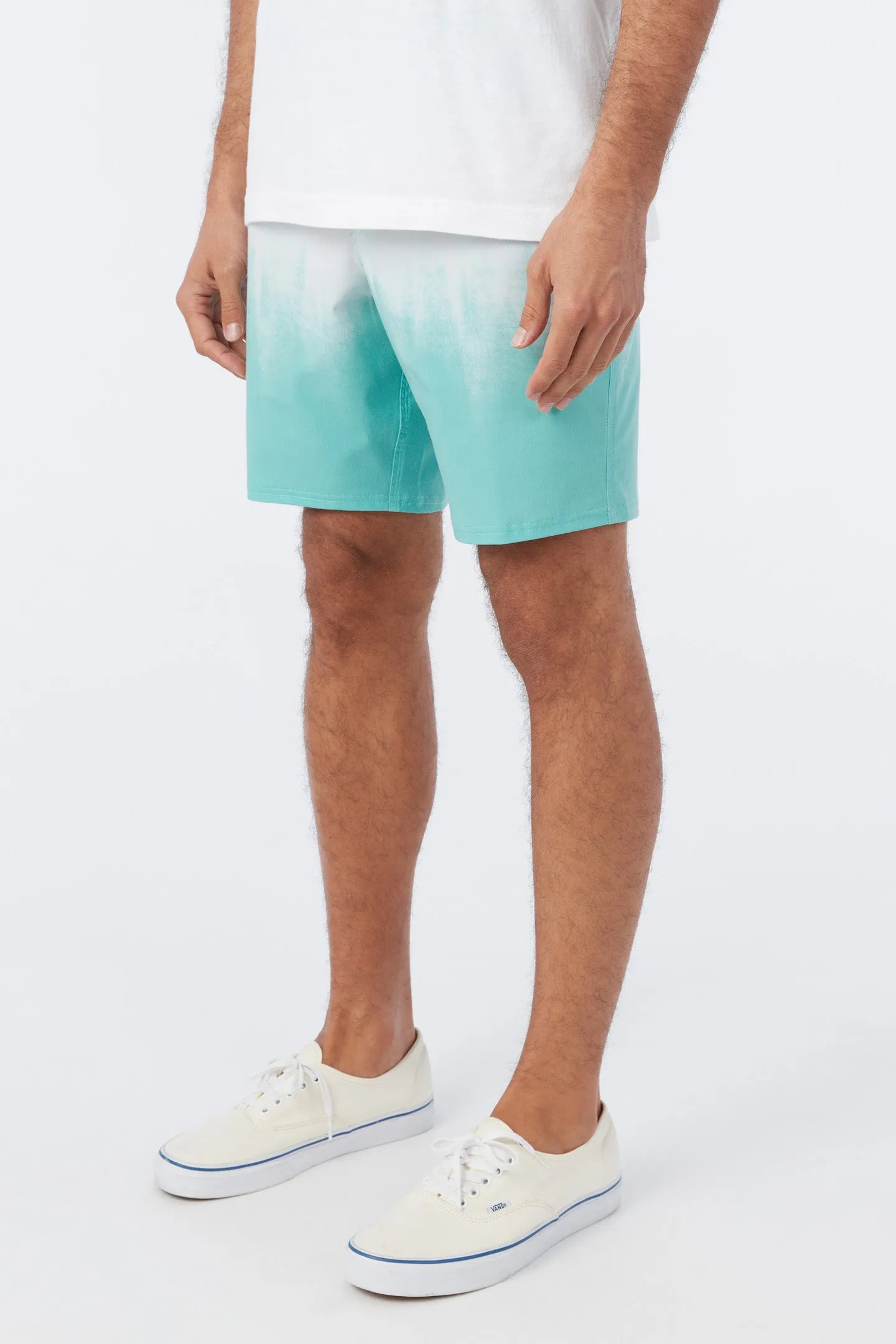 STOCKTON PRINT E-WAIST 18'' HYBRID SHORT