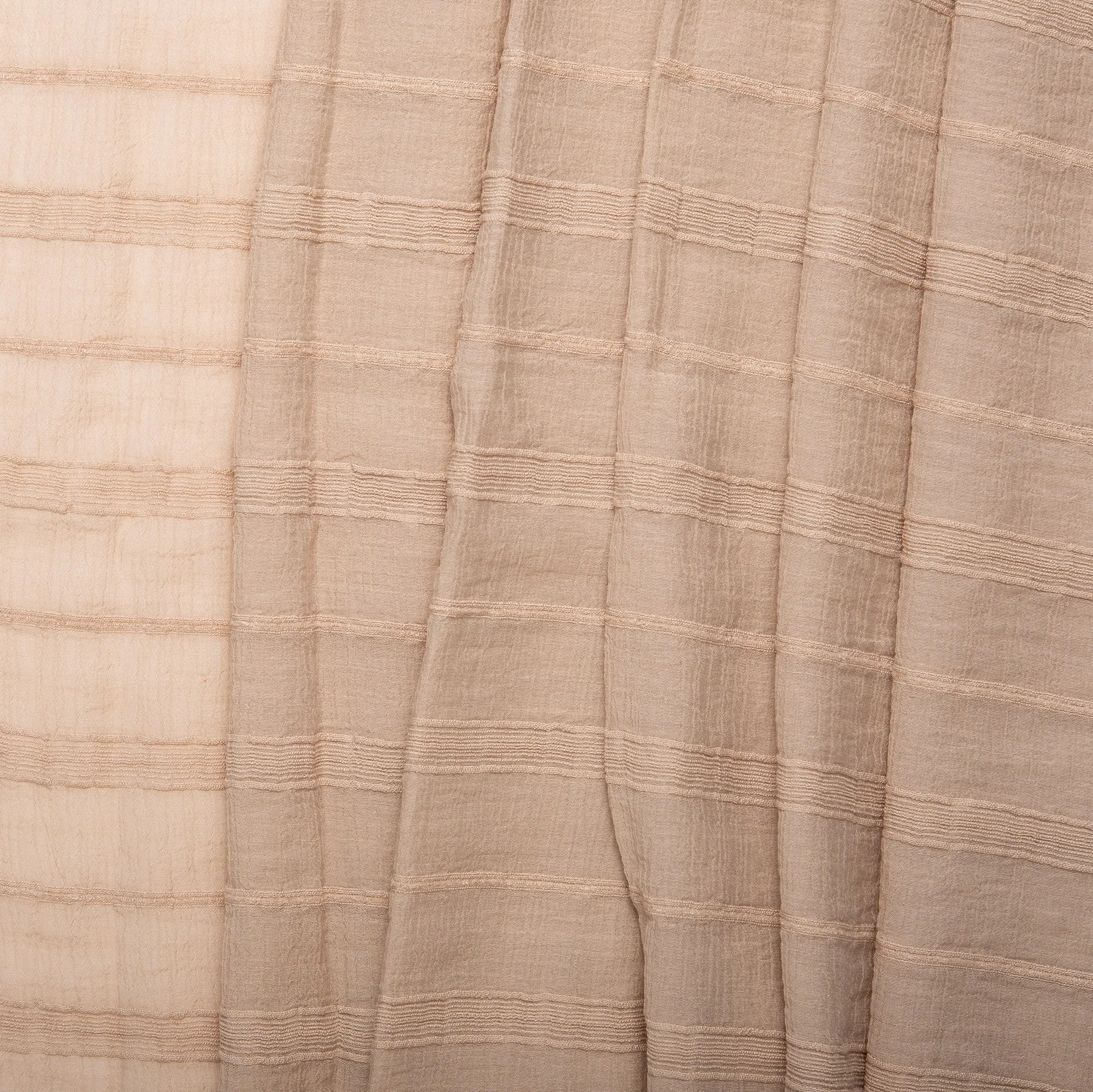 Striped Rayon Jacquard - COSTA - Sand