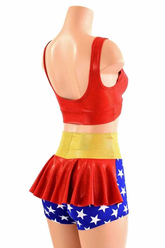 Super Hero Ruffle Rump Set