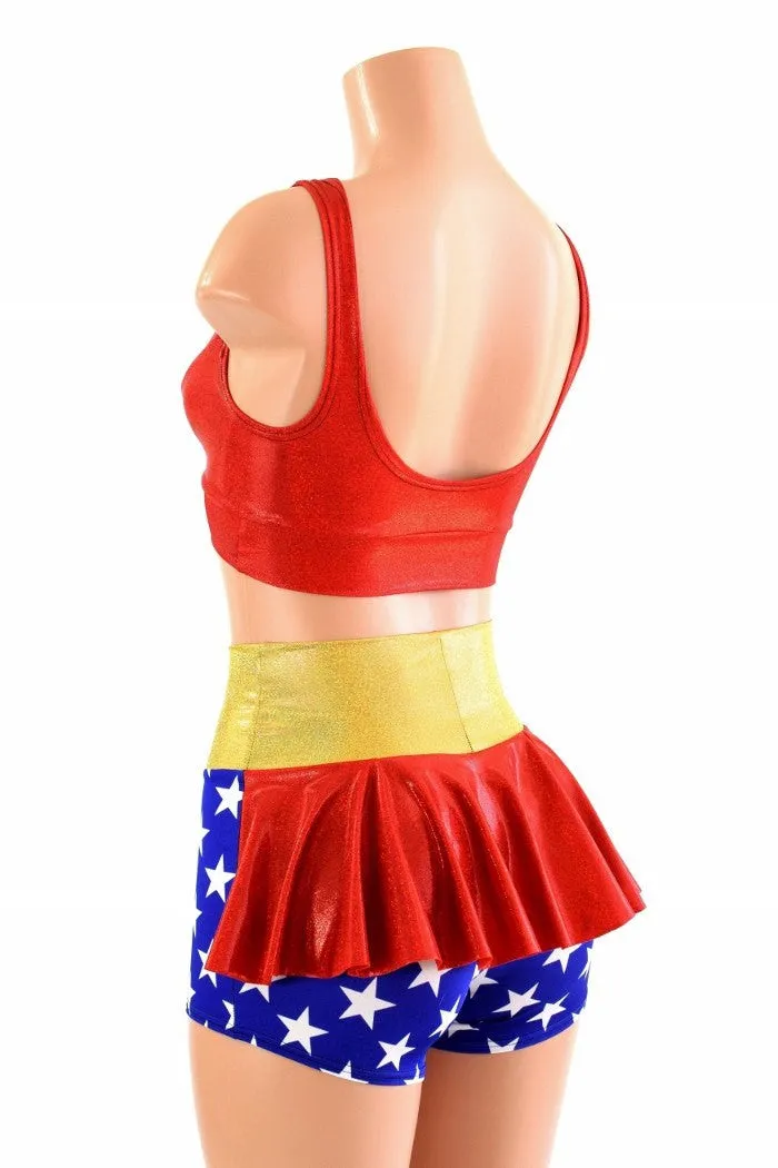 Super Hero Ruffle Rump Set