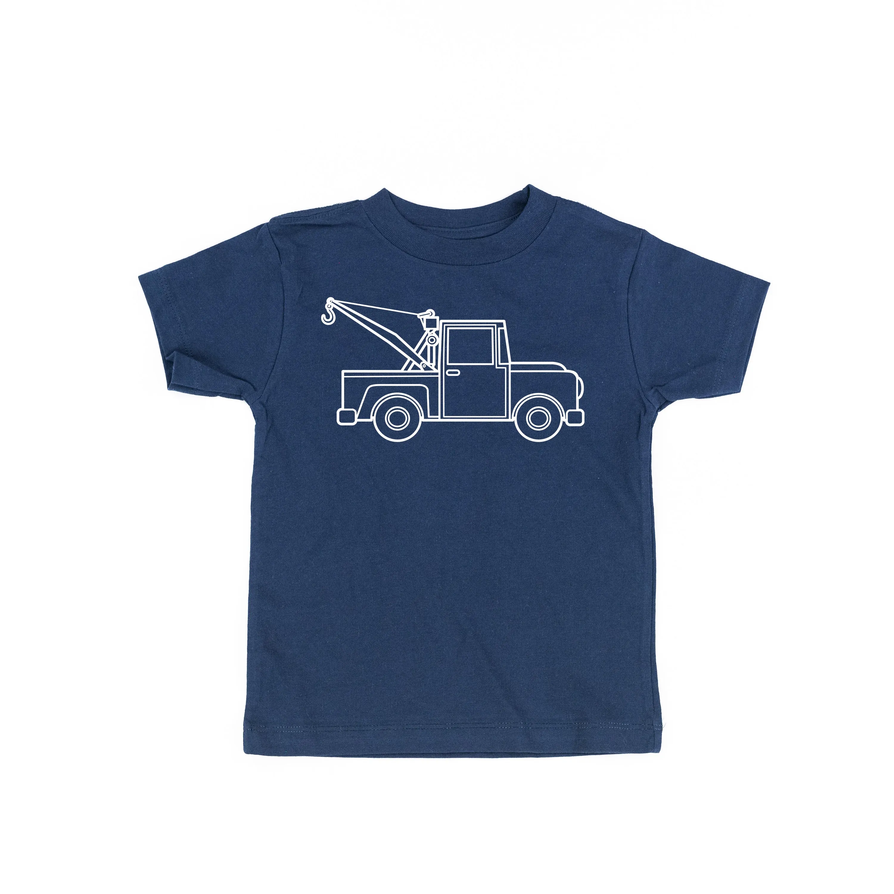 TOW TRUCK - Minimalist Design - Short Sleeve Child Shirt