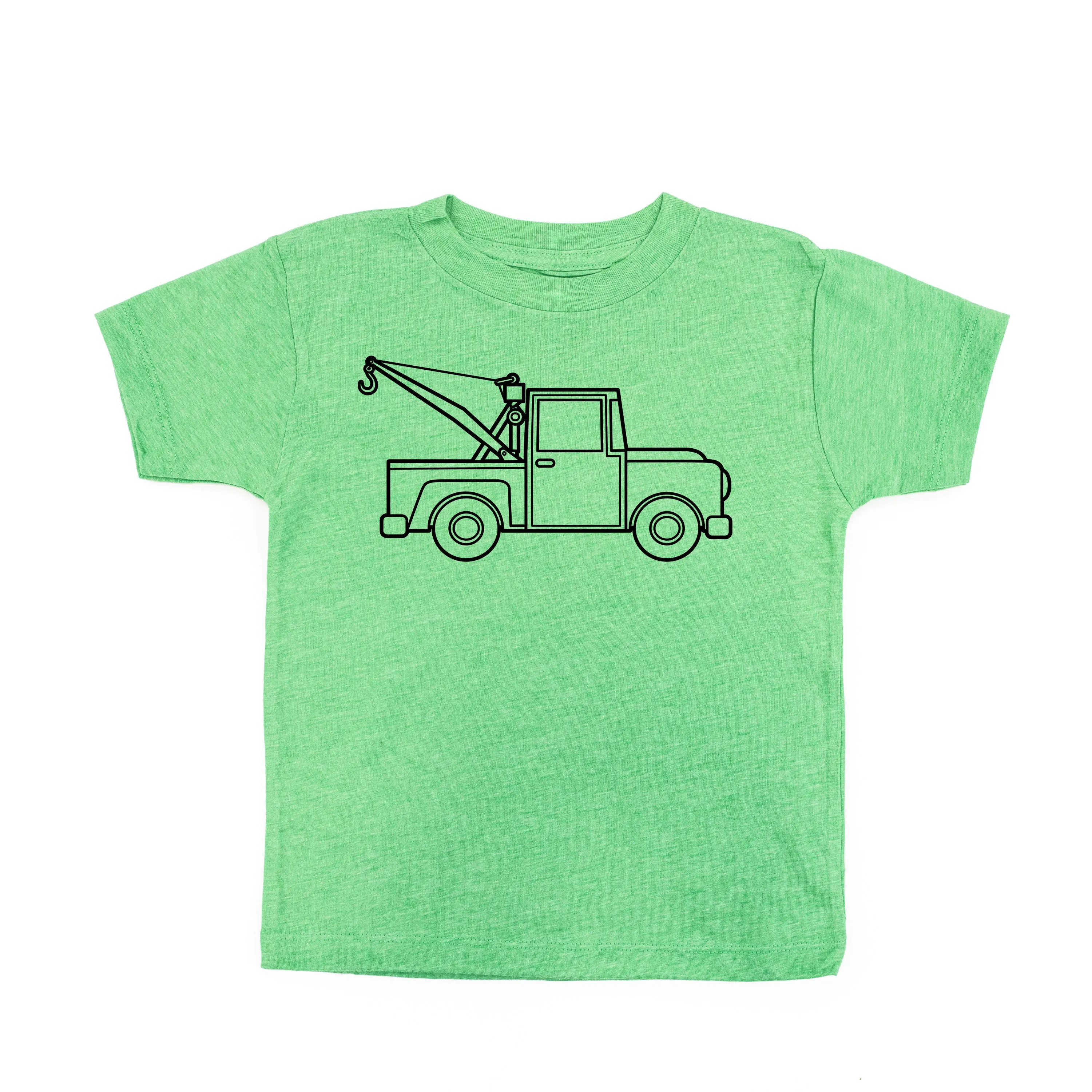 TOW TRUCK - Minimalist Design - Short Sleeve Child Shirt