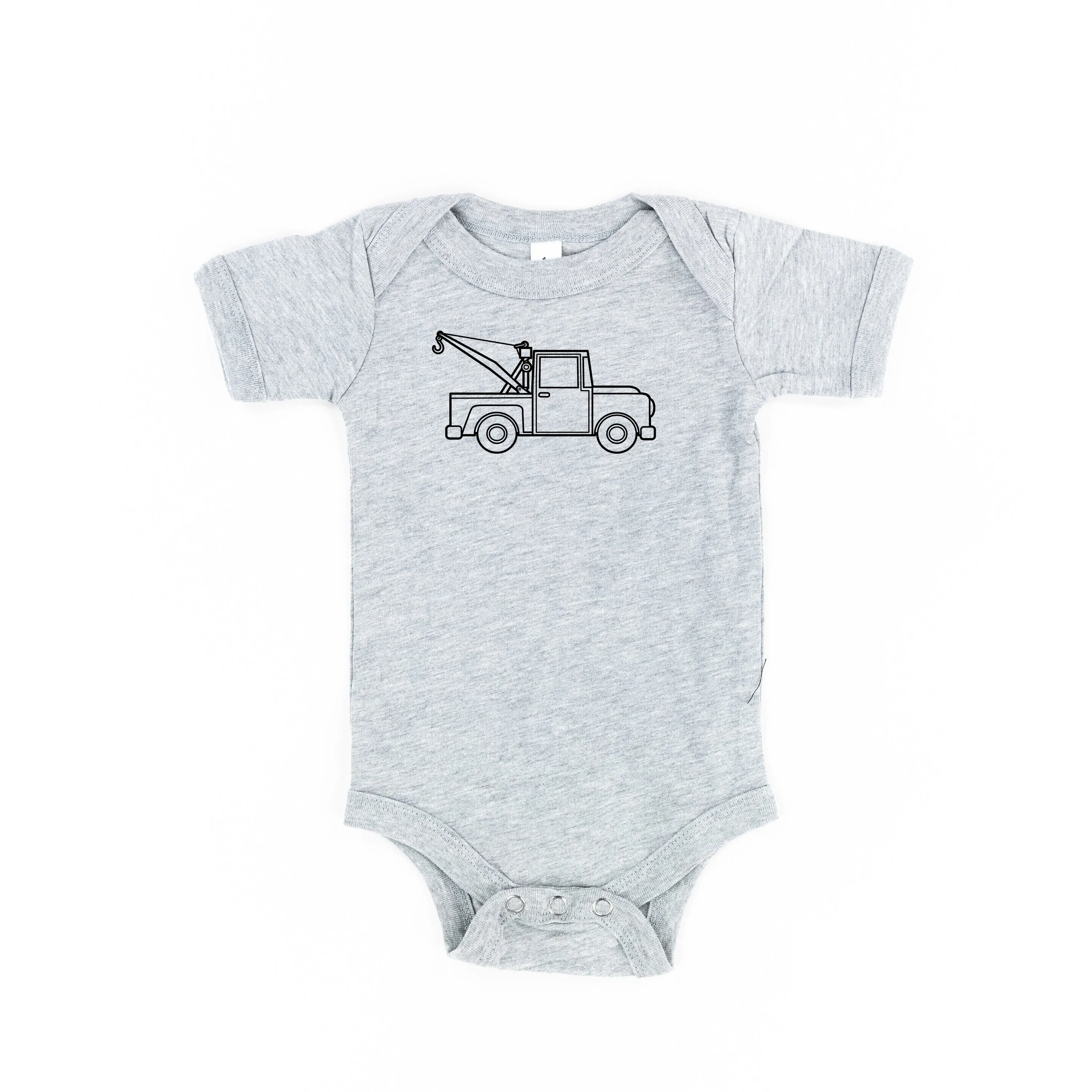 TOW TRUCK - Minimalist Design - Short Sleeve Child Shirt