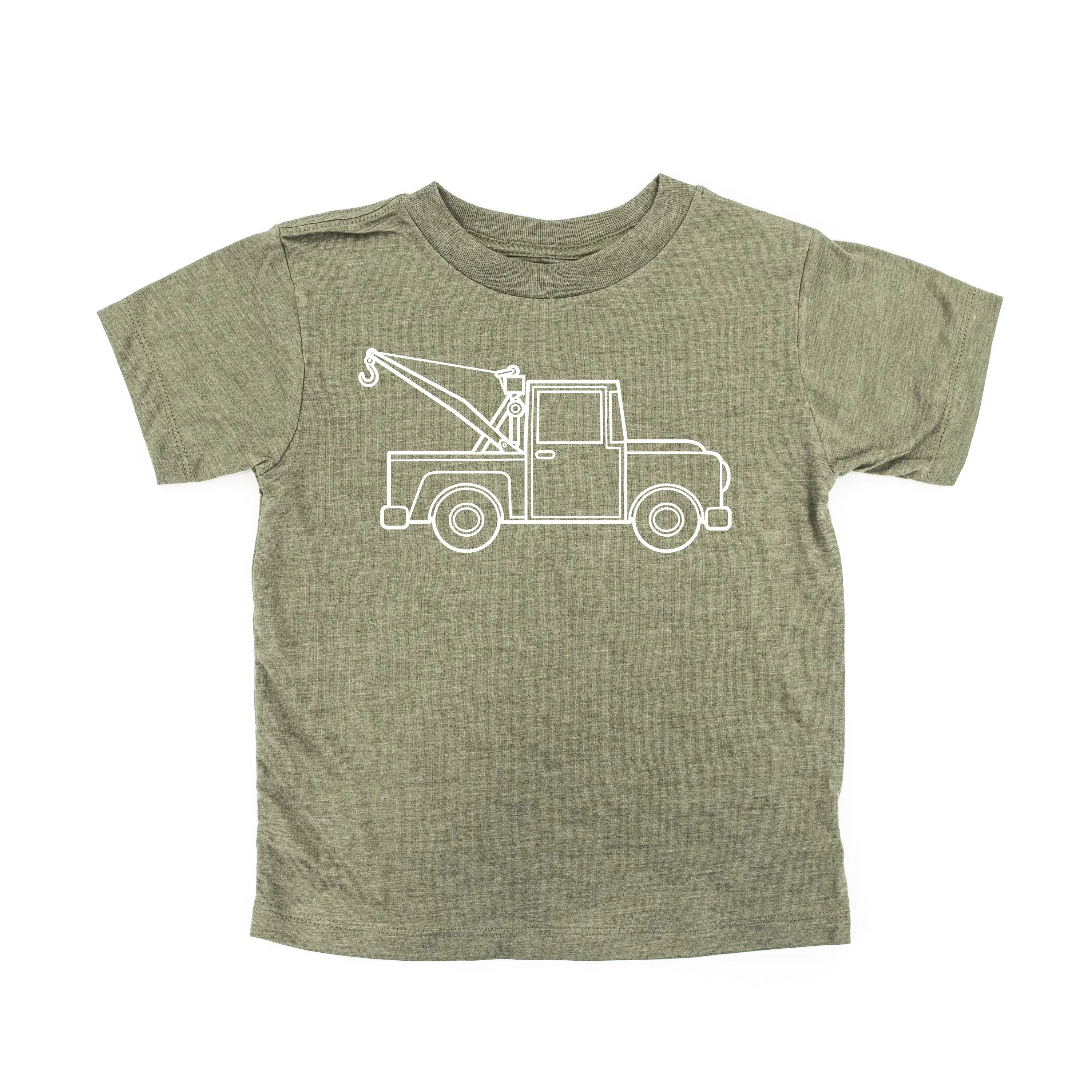 TOW TRUCK - Minimalist Design - Short Sleeve Child Shirt