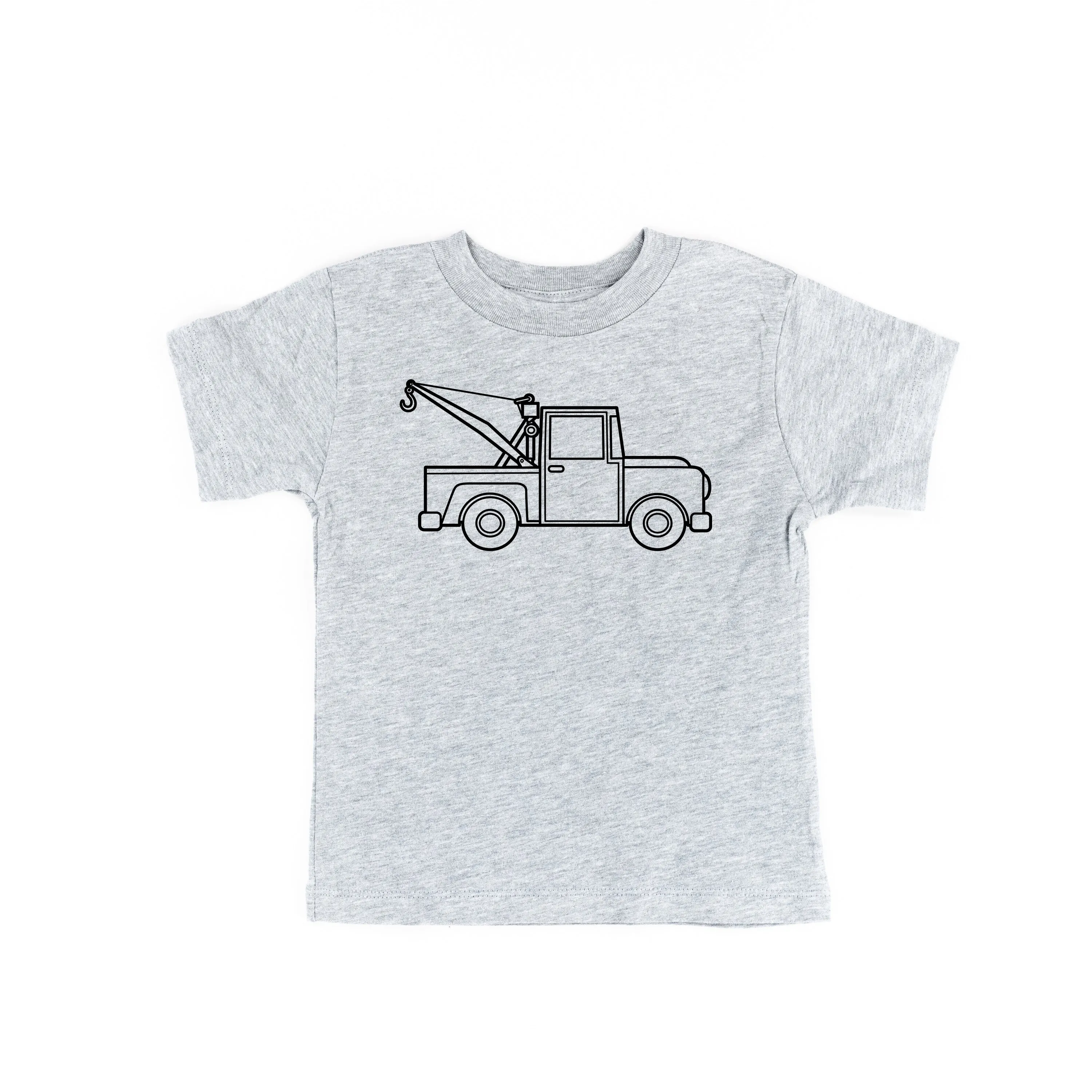 TOW TRUCK - Minimalist Design - Short Sleeve Child Shirt