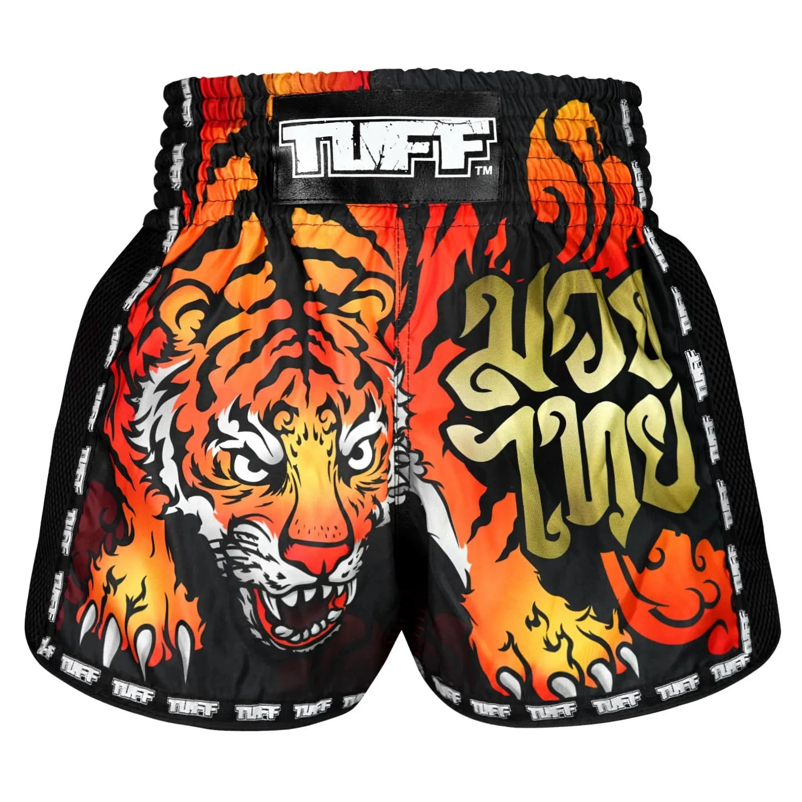 TUFF New Retro Style Shorts - Furious Tiger