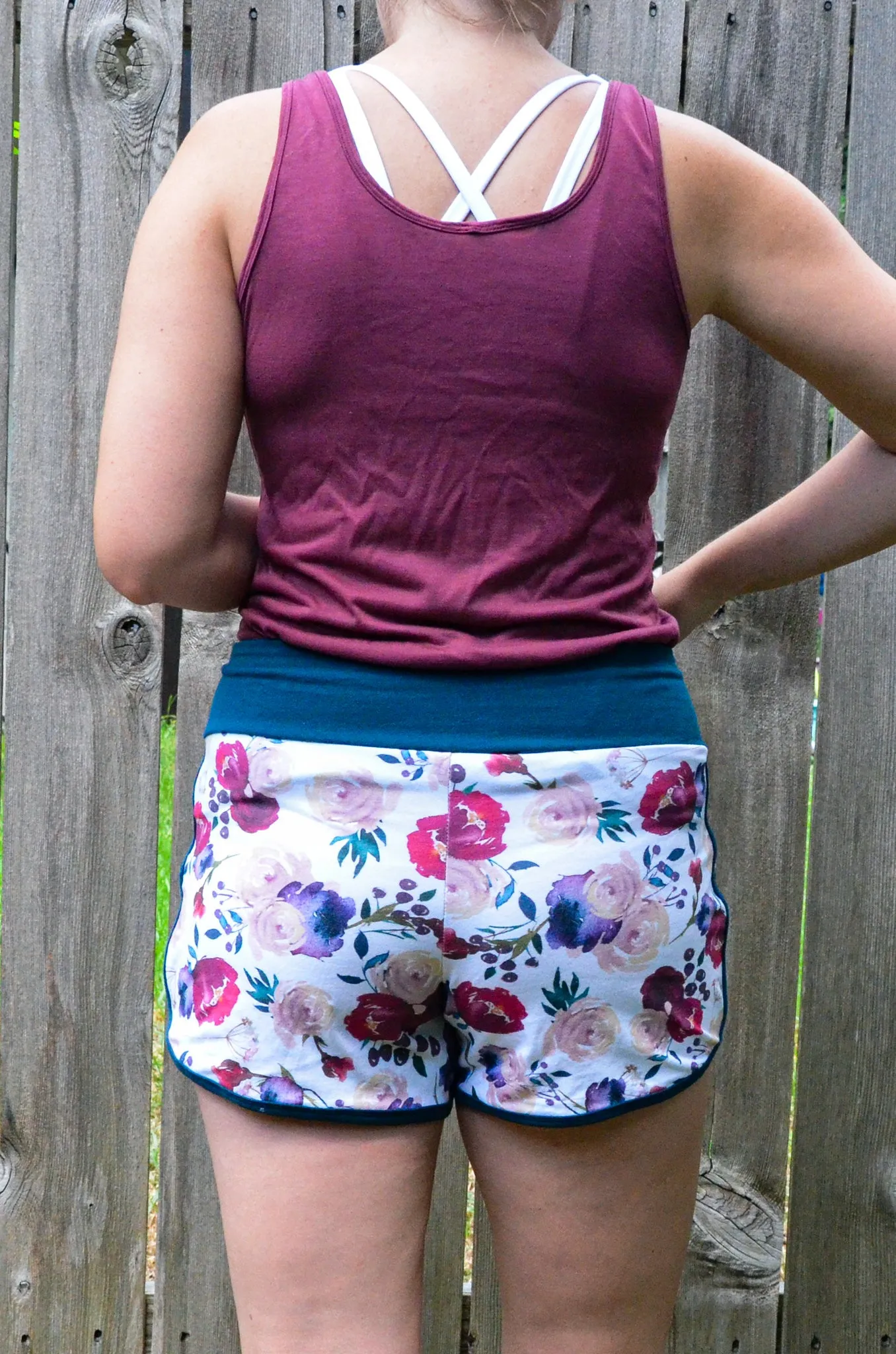 Venice Beach Shorts PDF Sewing Pattern in Sizes B - M