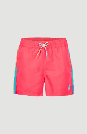 Vert Retro 14'' Swim Shorts | Diva Pink