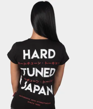 Womens HTxJPN Crossing Tee - Black